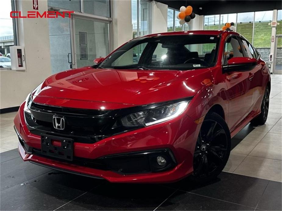 used 2021 Honda Civic car, priced at $22,000