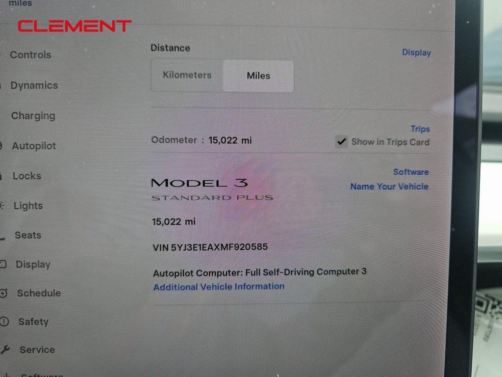 used 2021 Tesla Model 3 car, priced at $24,500
