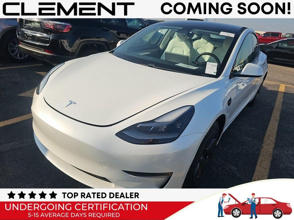 used 2021 Tesla Model 3 car, priced at $21,800