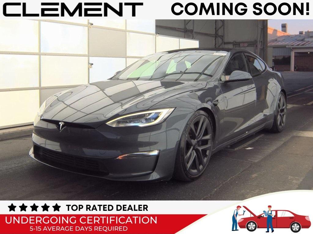 used 2021 Tesla Model S car, priced at $55,500