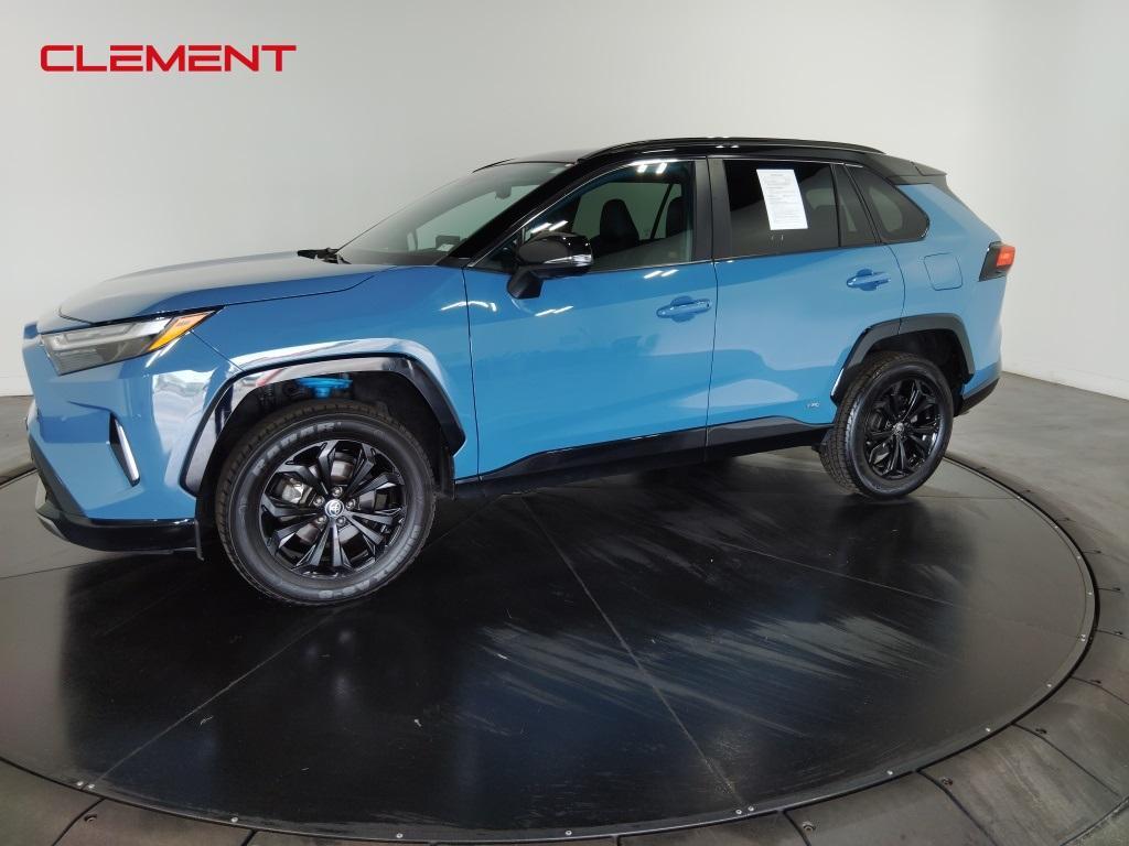 used 2022 Toyota RAV4 Hybrid car, priced at $28,000