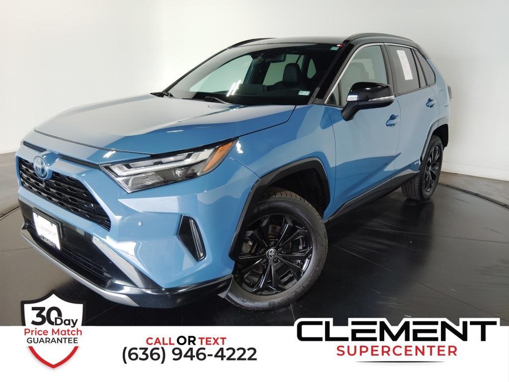 used 2022 Toyota RAV4 Hybrid car, priced at $28,200