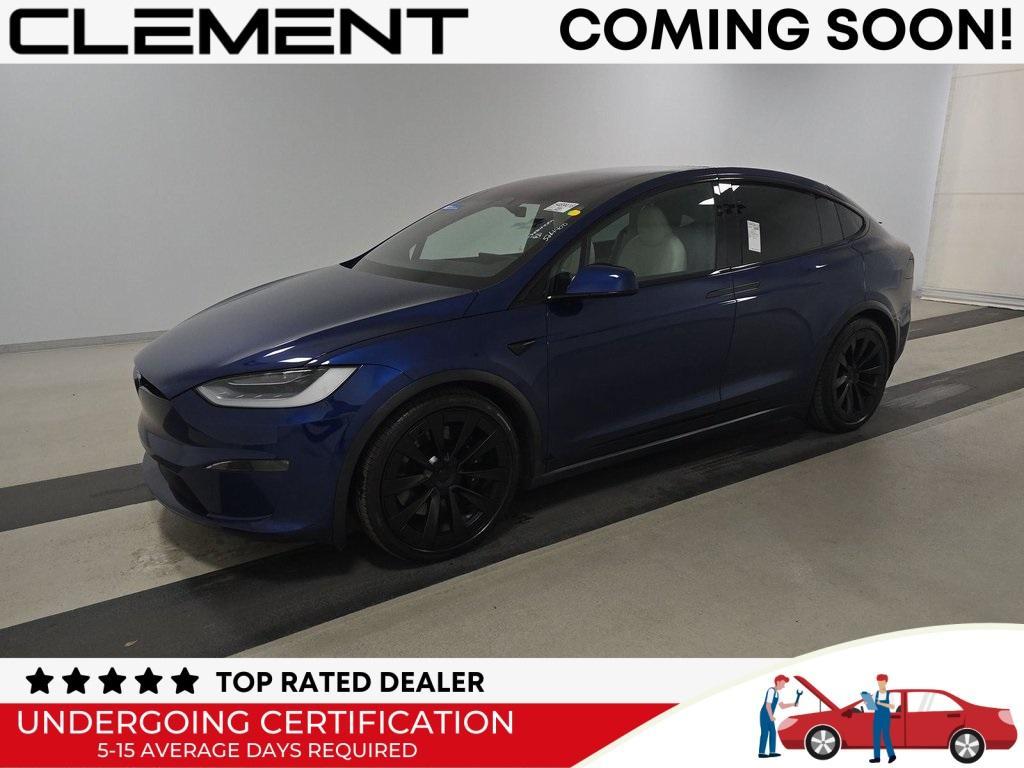 used 2022 Tesla Model X car, priced at $54,300