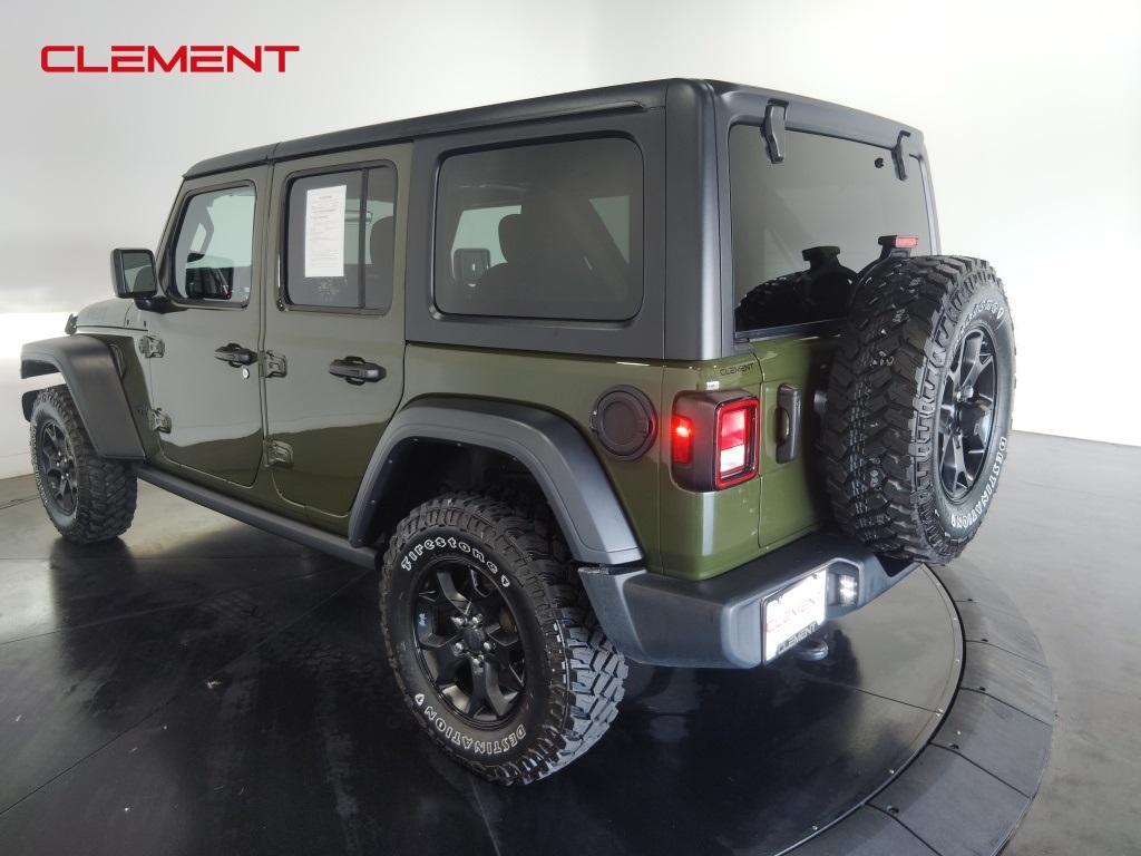 used 2022 Jeep Wrangler Unlimited car, priced at $32,700