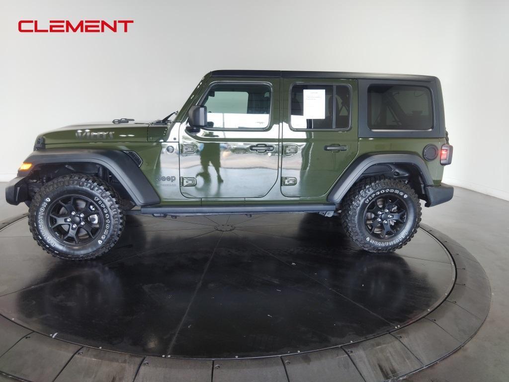 used 2022 Jeep Wrangler Unlimited car, priced at $32,700