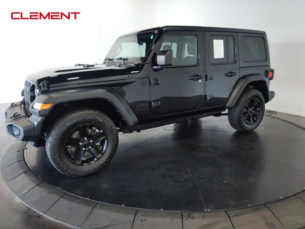 used 2021 Jeep Wrangler Unlimited car, priced at $28,600