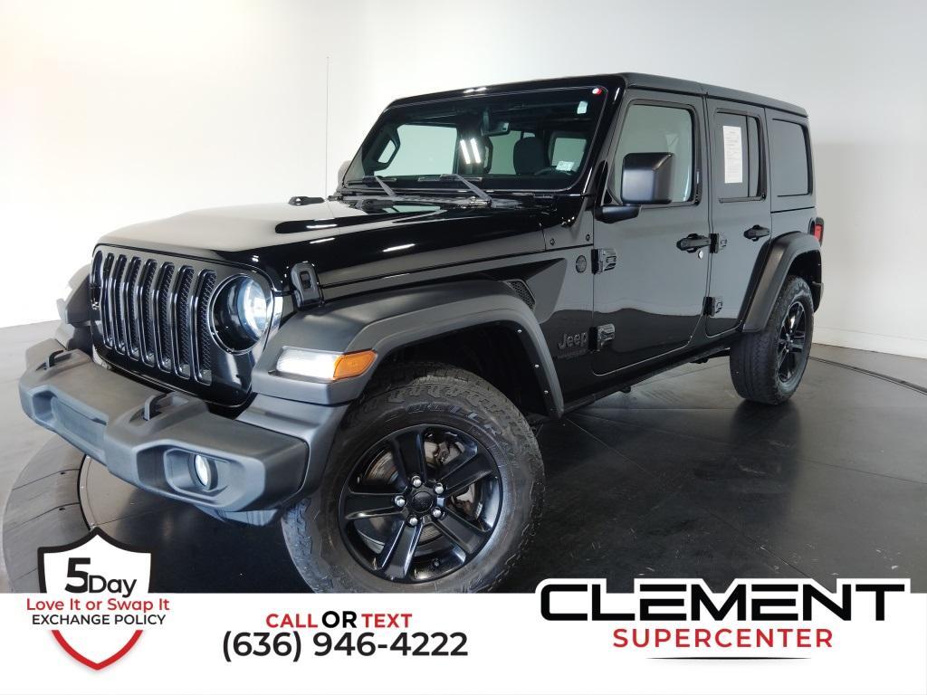 used 2021 Jeep Wrangler Unlimited car, priced at $27,600