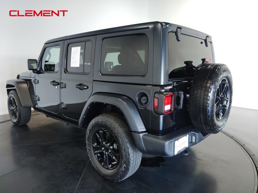 used 2021 Jeep Wrangler Unlimited car, priced at $28,600