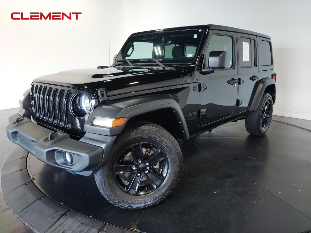used 2021 Jeep Wrangler Unlimited car, priced at $28,600