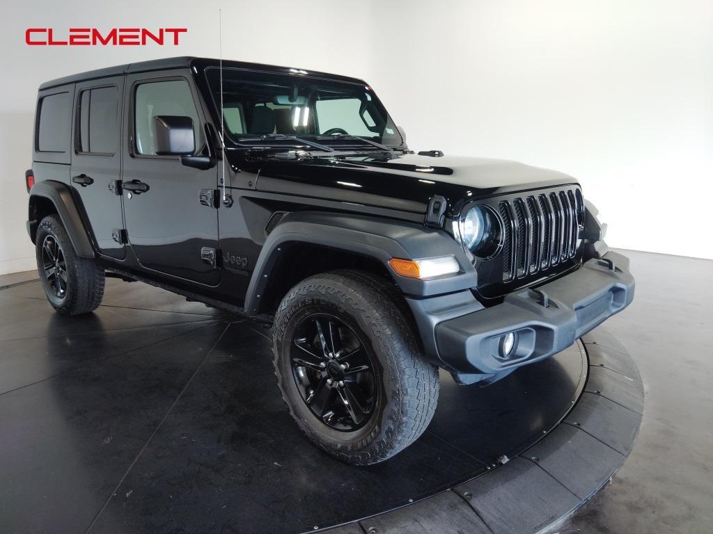 used 2021 Jeep Wrangler Unlimited car, priced at $28,600