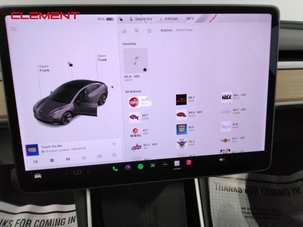 used 2020 Tesla Model 3 car, priced at $23,000