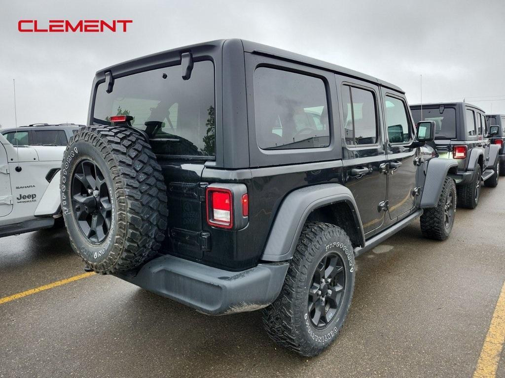 used 2022 Jeep Wrangler Unlimited car, priced at $32,500
