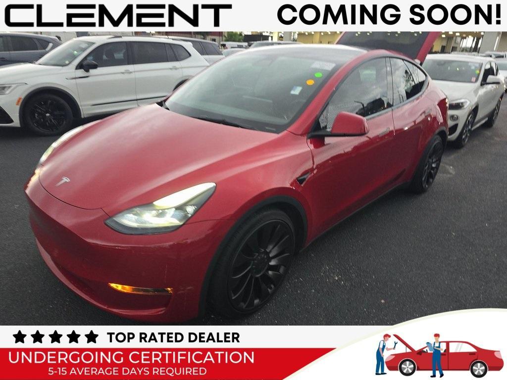 used 2022 Tesla Model Y car, priced at $28,400