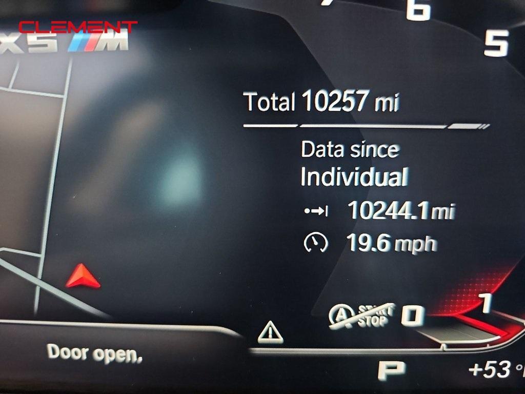 used 2023 BMW X5 M car, priced at $89,000