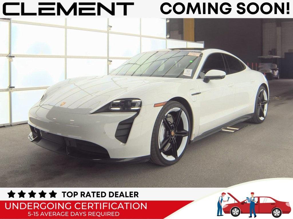 used 2022 Porsche Taycan car, priced at $56,700