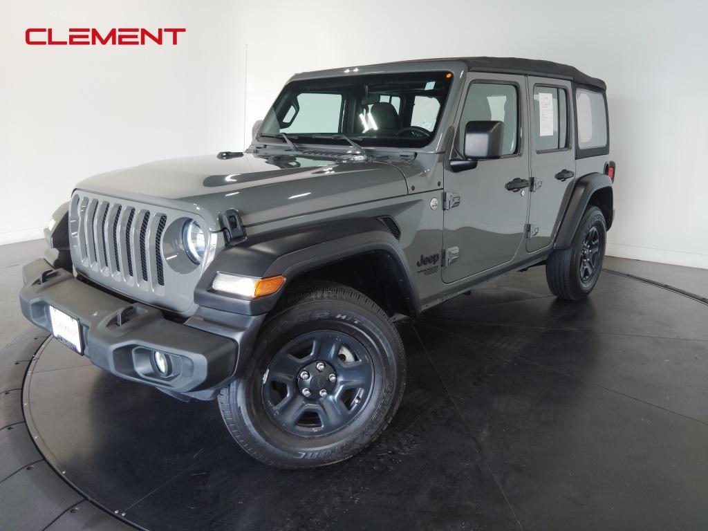 used 2021 Jeep Wrangler Unlimited car, priced at $31,800
