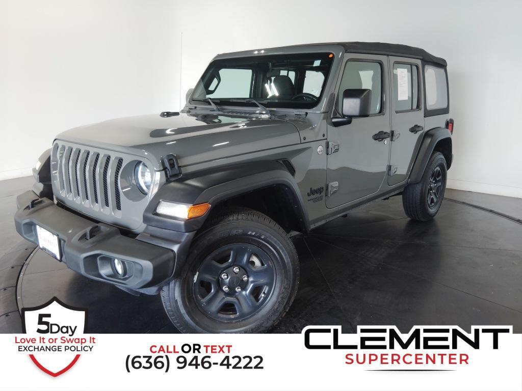 used 2021 Jeep Wrangler Unlimited car, priced at $30,000