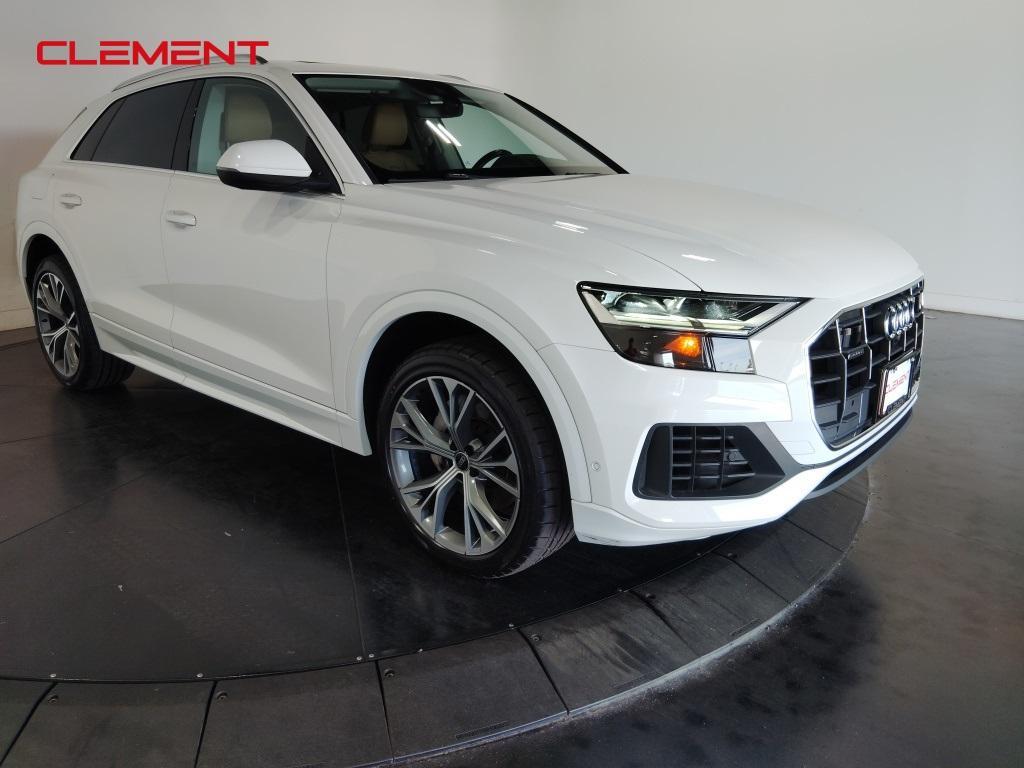 used 2020 Audi Q8 car, priced at $36,200