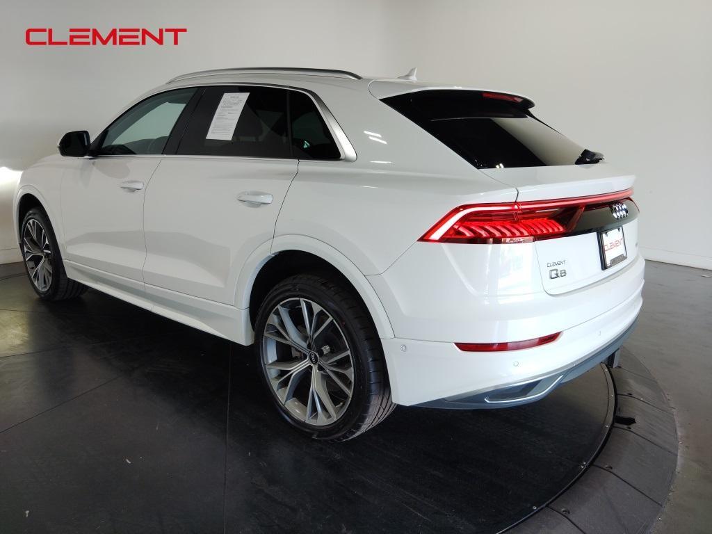 used 2020 Audi Q8 car, priced at $36,200