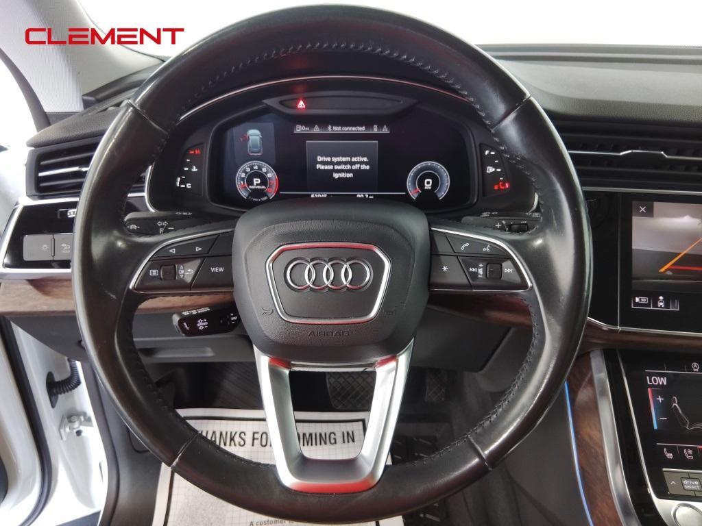 used 2020 Audi Q8 car, priced at $36,200