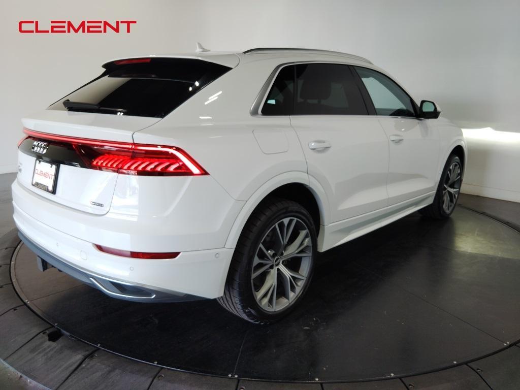 used 2020 Audi Q8 car, priced at $36,200
