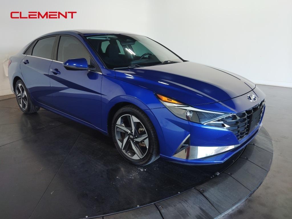 used 2022 Hyundai Elantra car, priced at $19,500