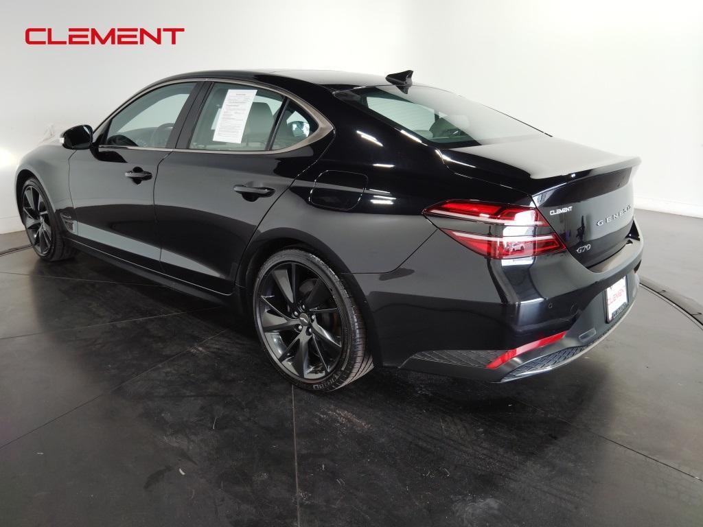 used 2023 Genesis G70 car, priced at $31,500
