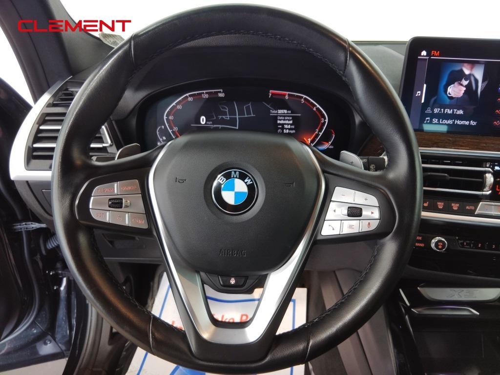 used 2022 BMW X3 car, priced at $33,800