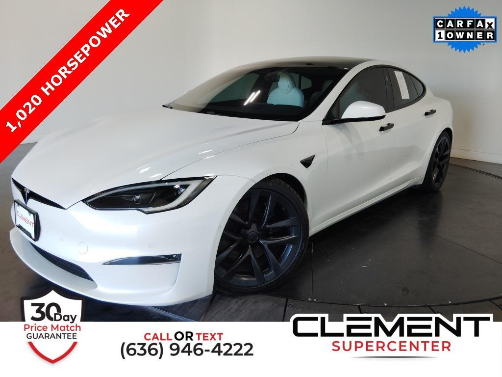 used 2022 Tesla Model S car, priced at $51,500