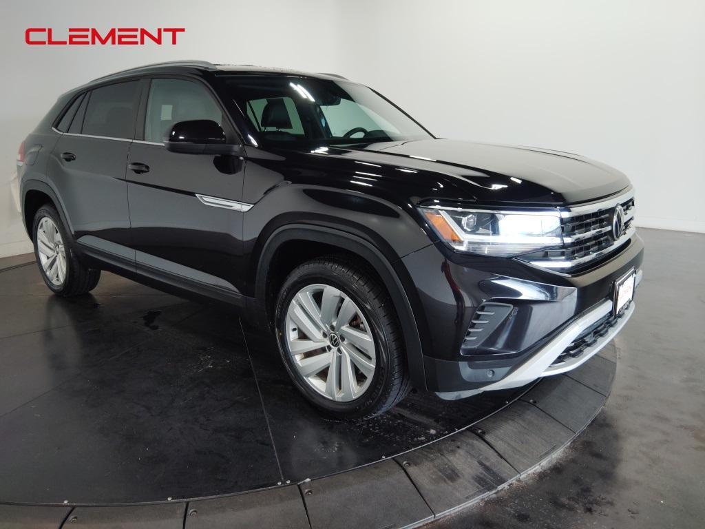 used 2021 Volkswagen Atlas Cross Sport car, priced at $25,350