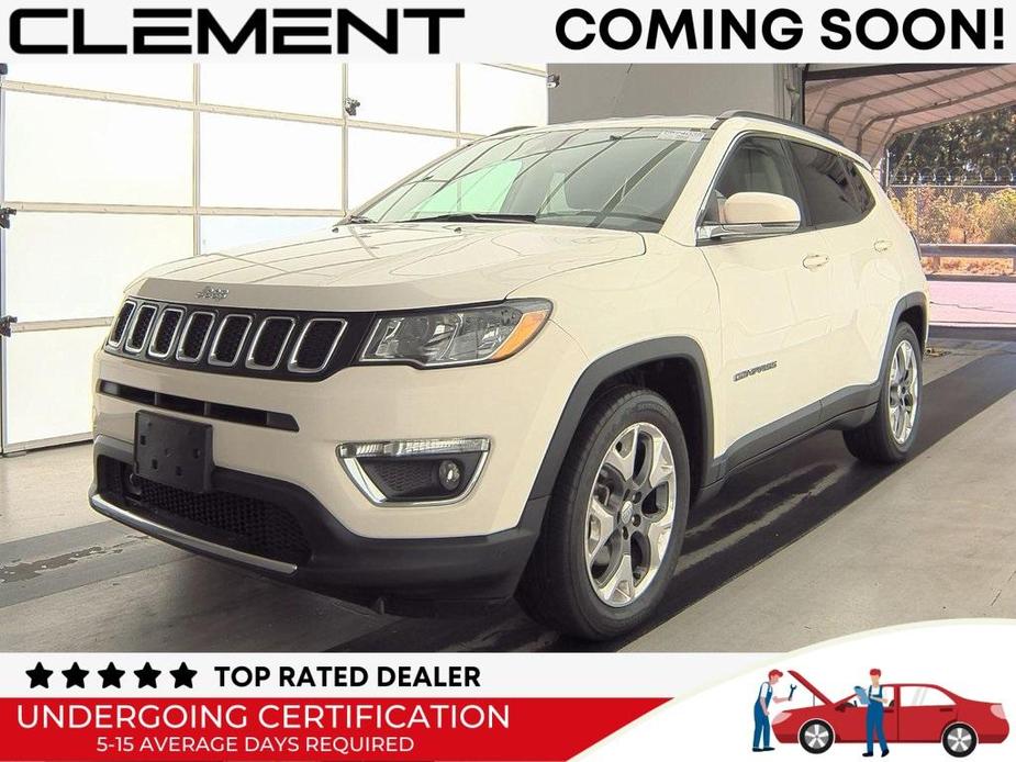 used 2021 Jeep Compass car, priced at $17,200