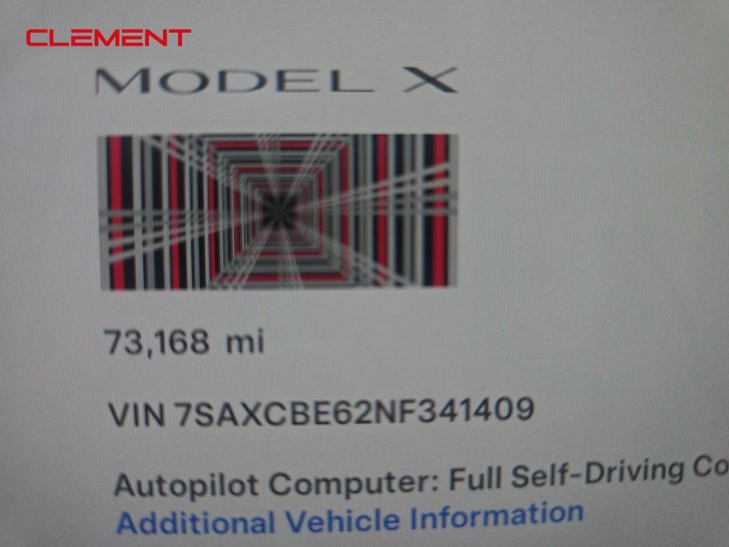 used 2022 Tesla Model X car, priced at $49,000