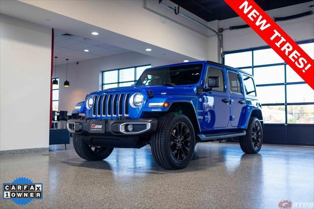 used 2021 Jeep Wrangler Unlimited 4xe car, priced at $32,995