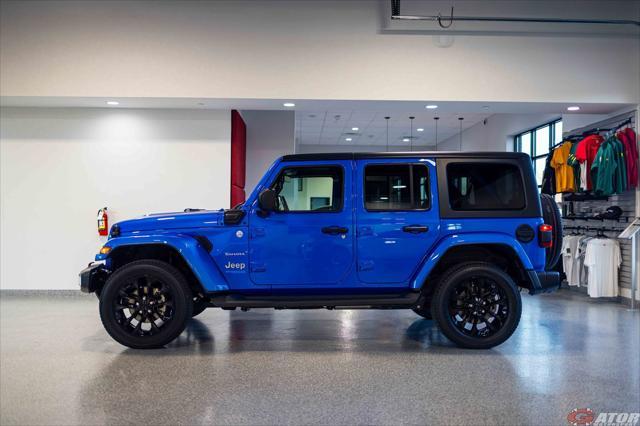 used 2021 Jeep Wrangler Unlimited 4xe car, priced at $32,995