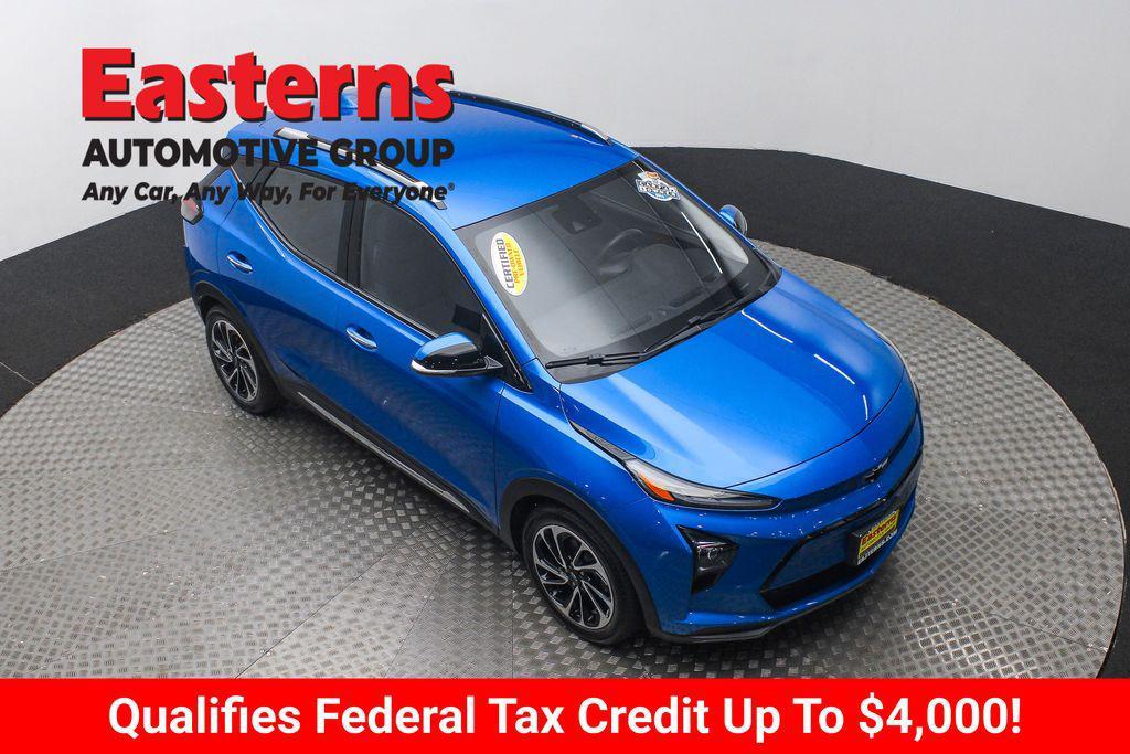 used 2022 Chevrolet Bolt EUV car, priced at $22,950
