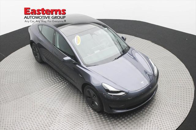 used 2023 Tesla Model 3 car, priced at $29,850