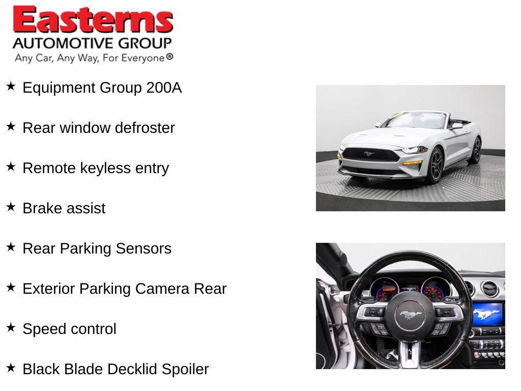 used 2022 Ford Mustang car, priced at $22,950