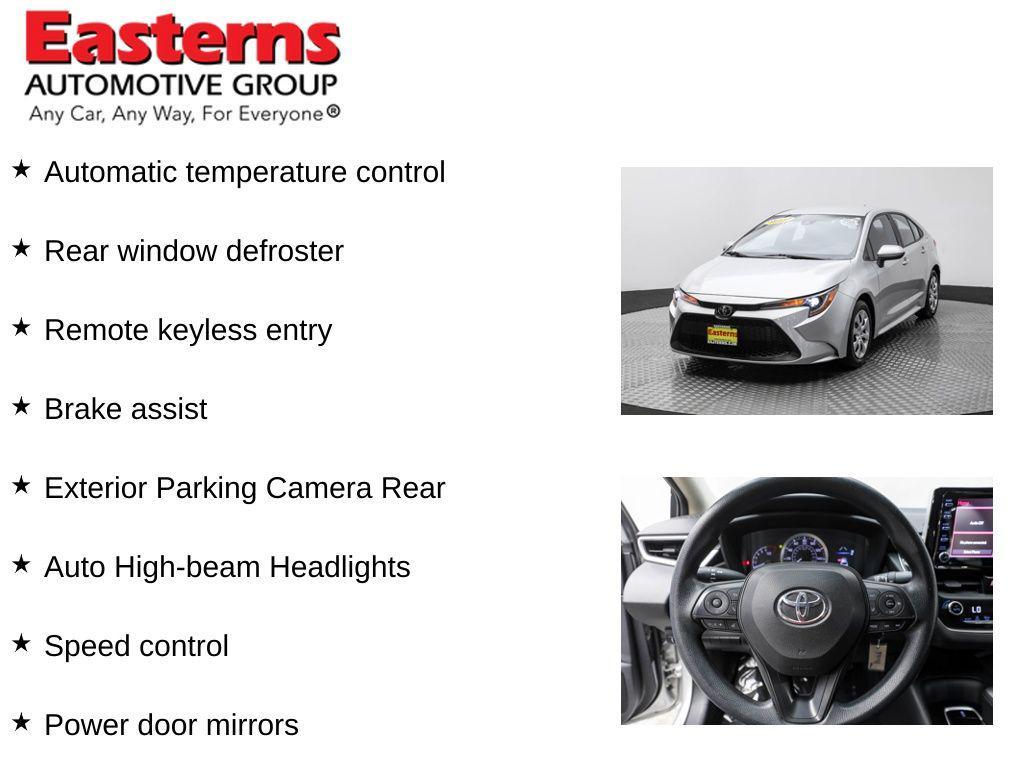 used 2021 Toyota Corolla car, priced at $17,590