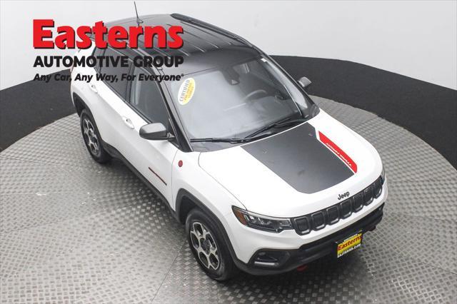 used 2022 Jeep Compass car, priced at $21,490