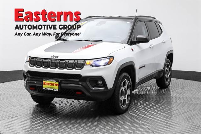 used 2022 Jeep Compass car, priced at $21,490