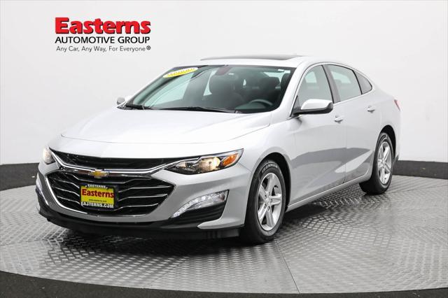 used 2022 Chevrolet Malibu car, priced at $17,390