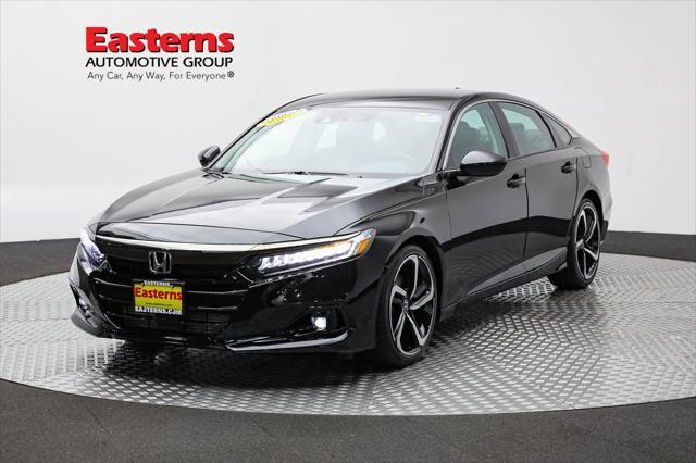 used 2021 Honda Accord car, priced at $23,490