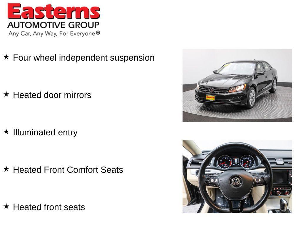 used 2019 Volkswagen Passat car, priced at $16,375