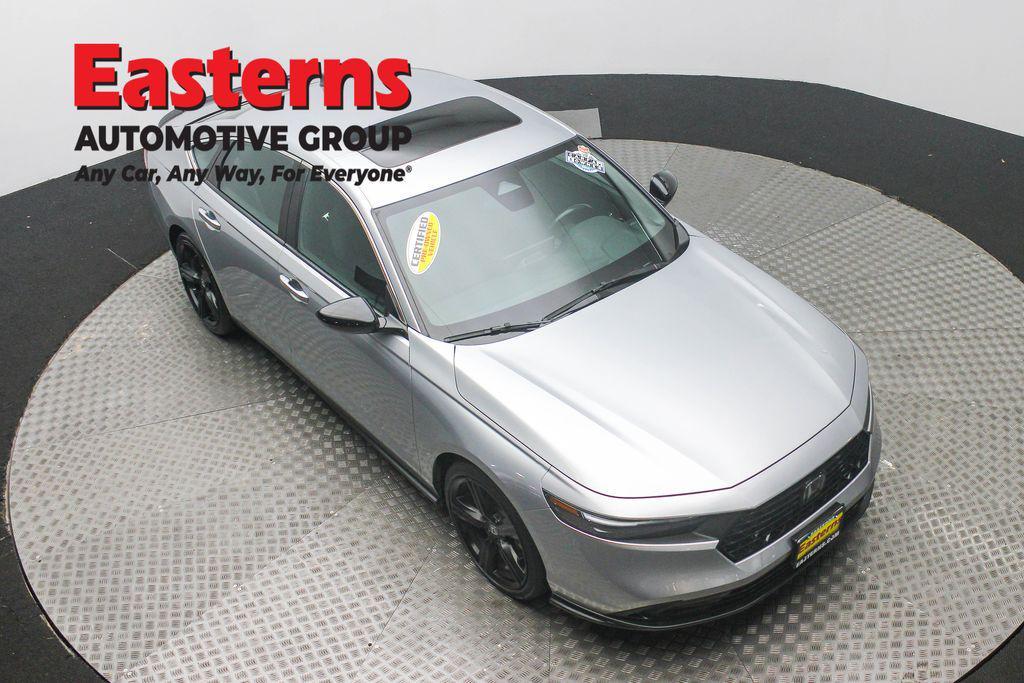used 2024 Honda Accord Hybrid car, priced at $27,550