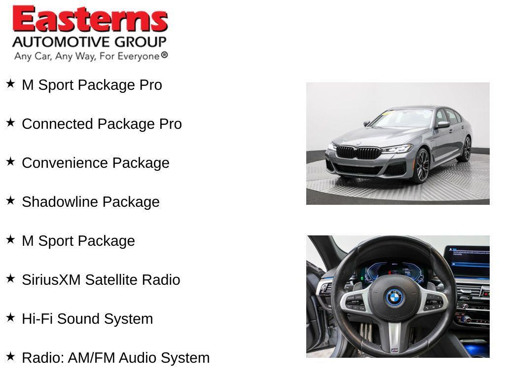 used 2023 BMW 530e car, priced at $31,890