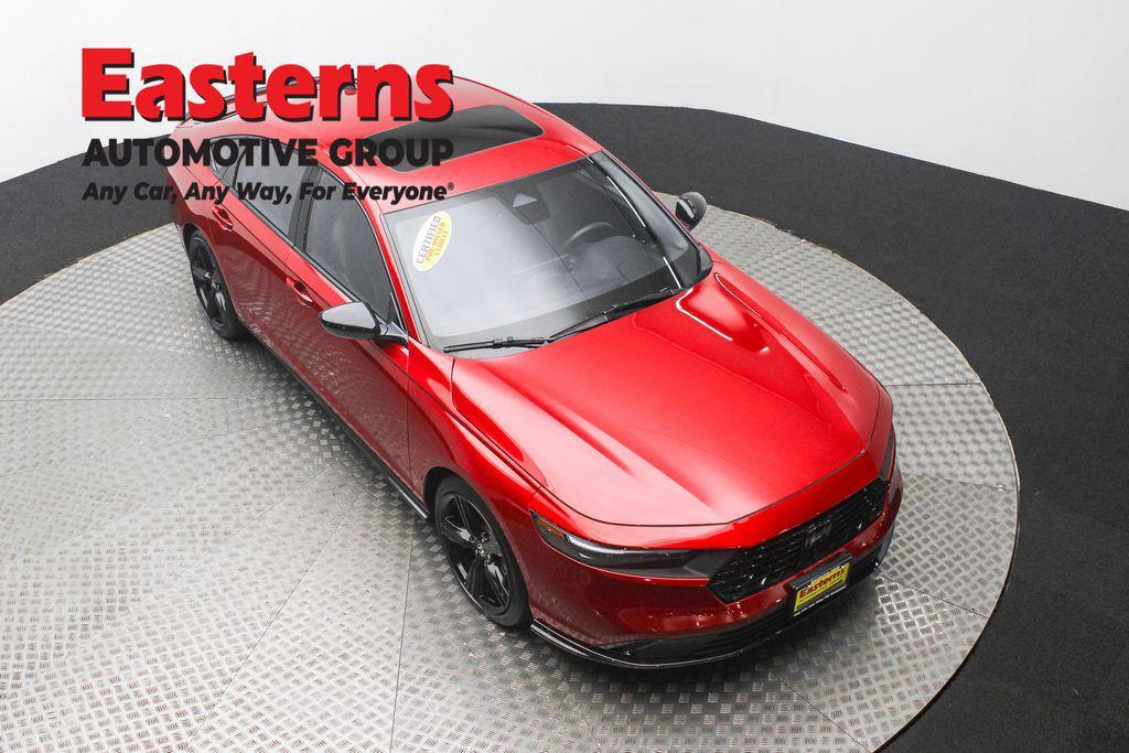 used 2024 Honda Accord Hybrid car, priced at $28,950