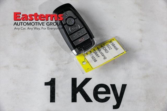 used 2022 Ford Mustang car, priced at $23,090