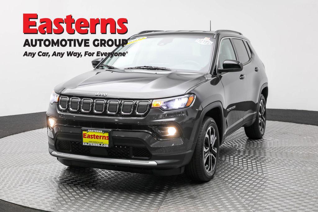used 2022 Jeep Compass car, priced at $22,950