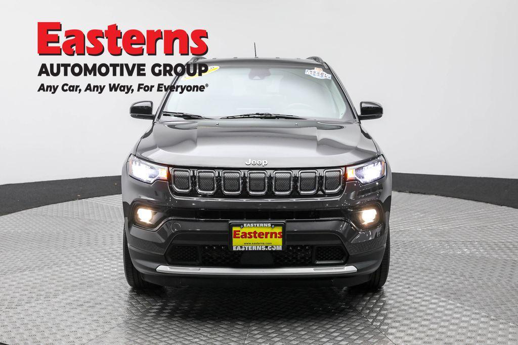 used 2022 Jeep Compass car, priced at $22,950