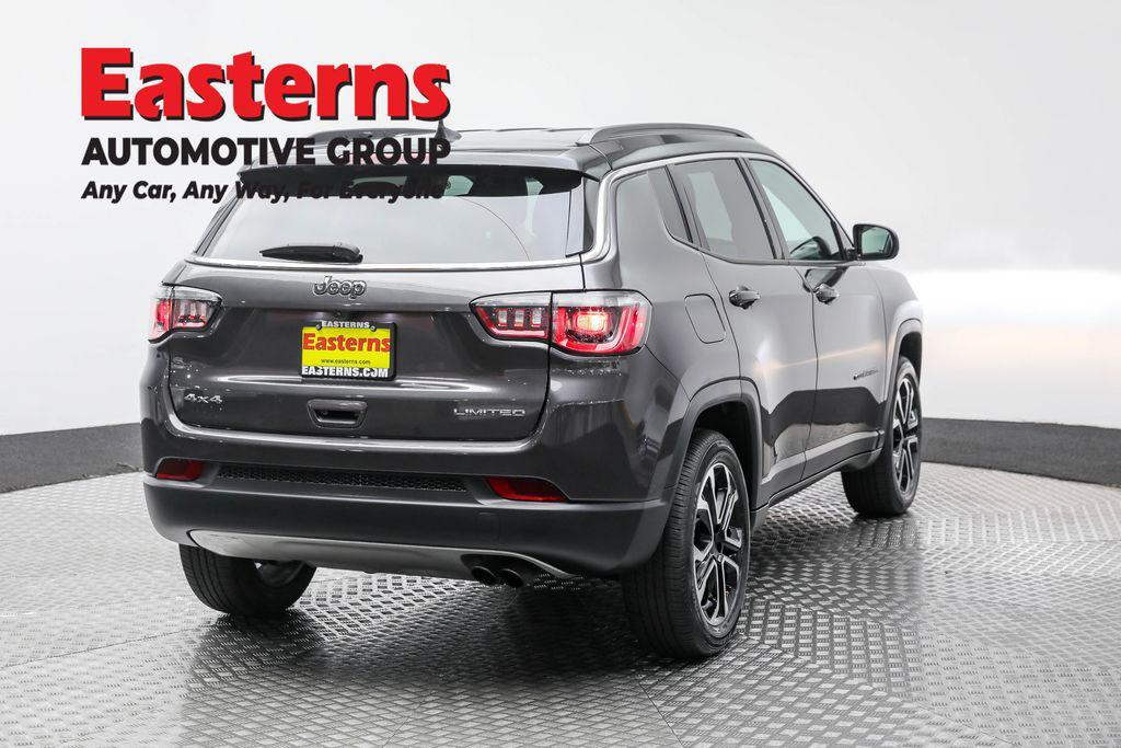 used 2022 Jeep Compass car, priced at $22,950